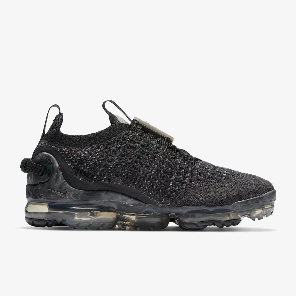 NIKE AIR VAPORMAX 2020 FLYKNIT BLACK GREY CJ6741 - Picture 3 of 11